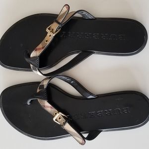 Women's Burberry Flip Flops